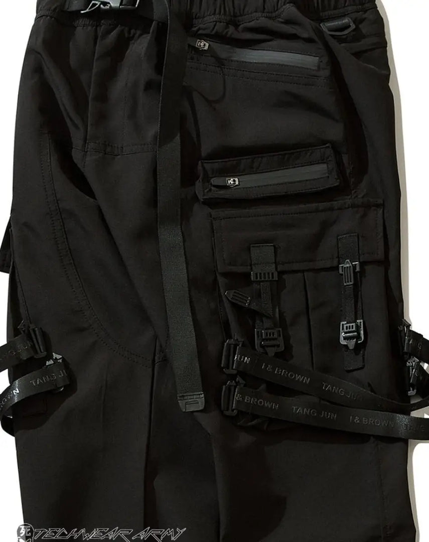 Techwear Cargo Jogger Pants Tactical Pockets - Jumpsuit