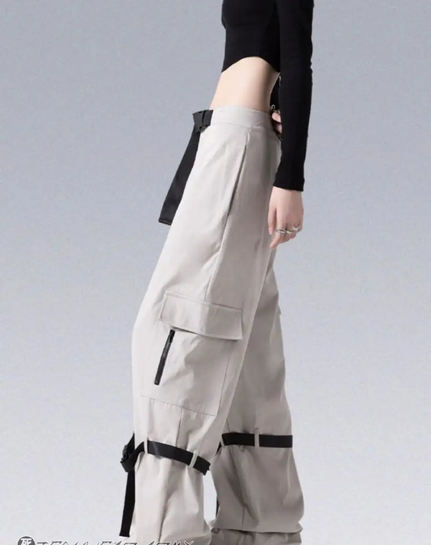 Women’s Techwear Streetwear Cargo Pants - Sweatpants