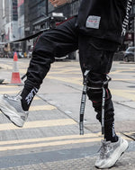 Carregue a imagem no visualizador da Galeria, Techwear Streetwear Cargo Jogger Pants With Straps
